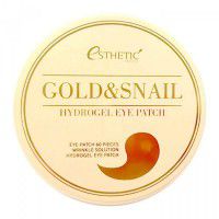 Gold&Snail Hydrogel Eye Patch - Гидрогелевые патчи для век с экстрактом слизи улитки и золота